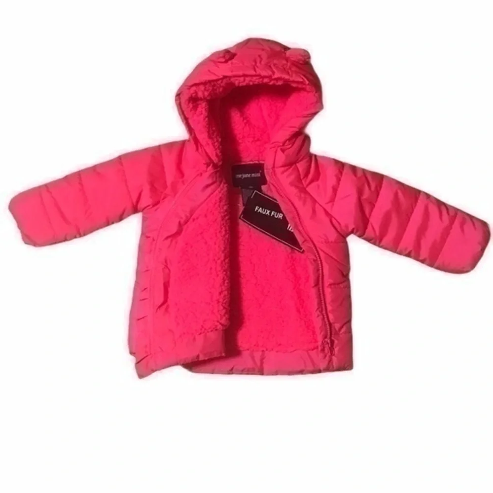 Me Jane Mini Coat - Fuchsia - Size 18 MO